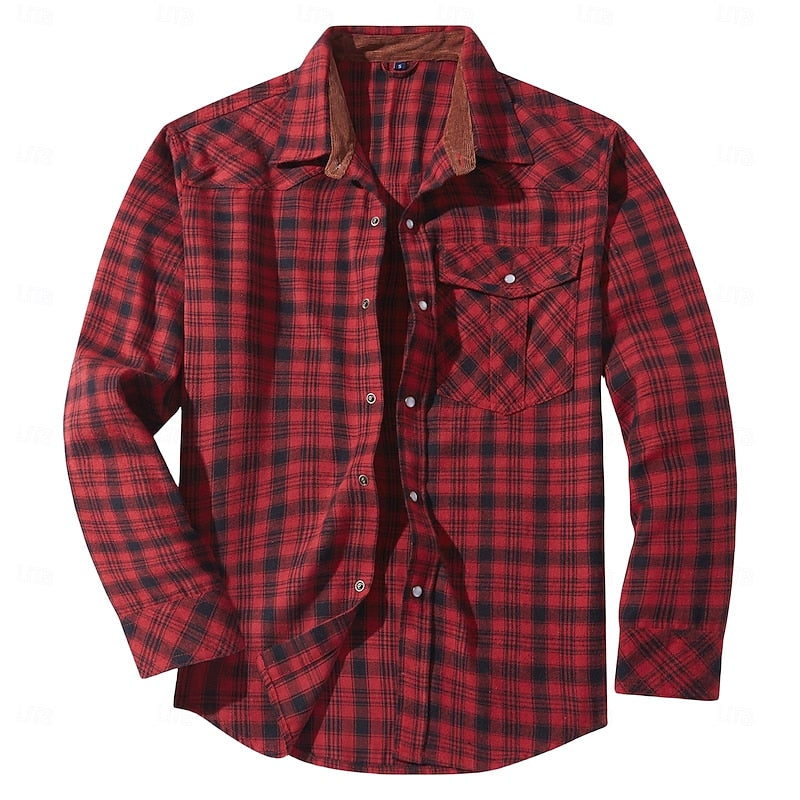 Rory | Robust Rutigt Overshirt