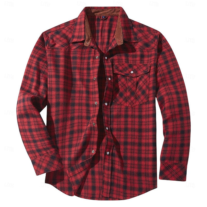Rory | Robust Rutigt Overshirt