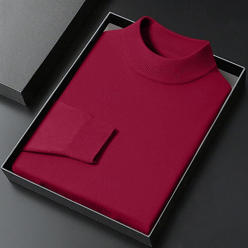 Winston | Raffinerad Mock Neck Tröja