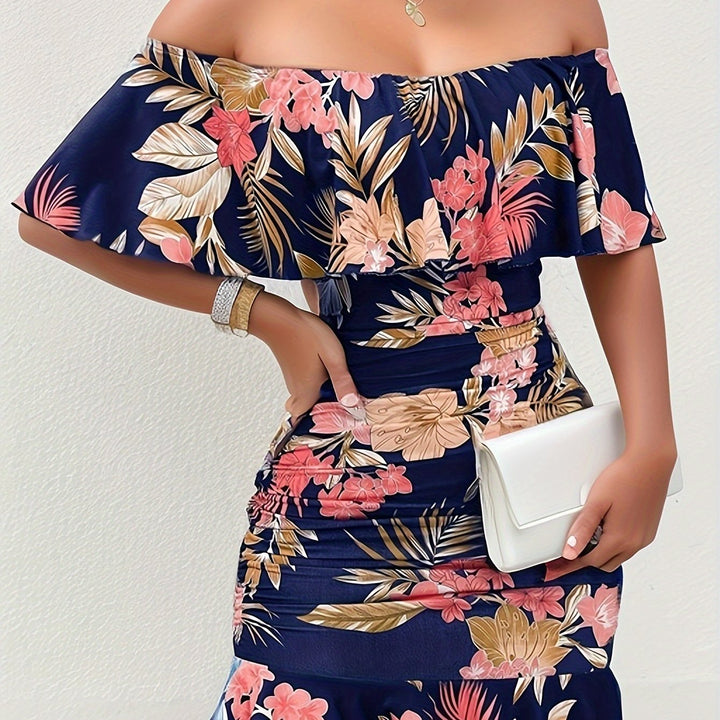Naomi | Off-Shoulder Volangklänning
