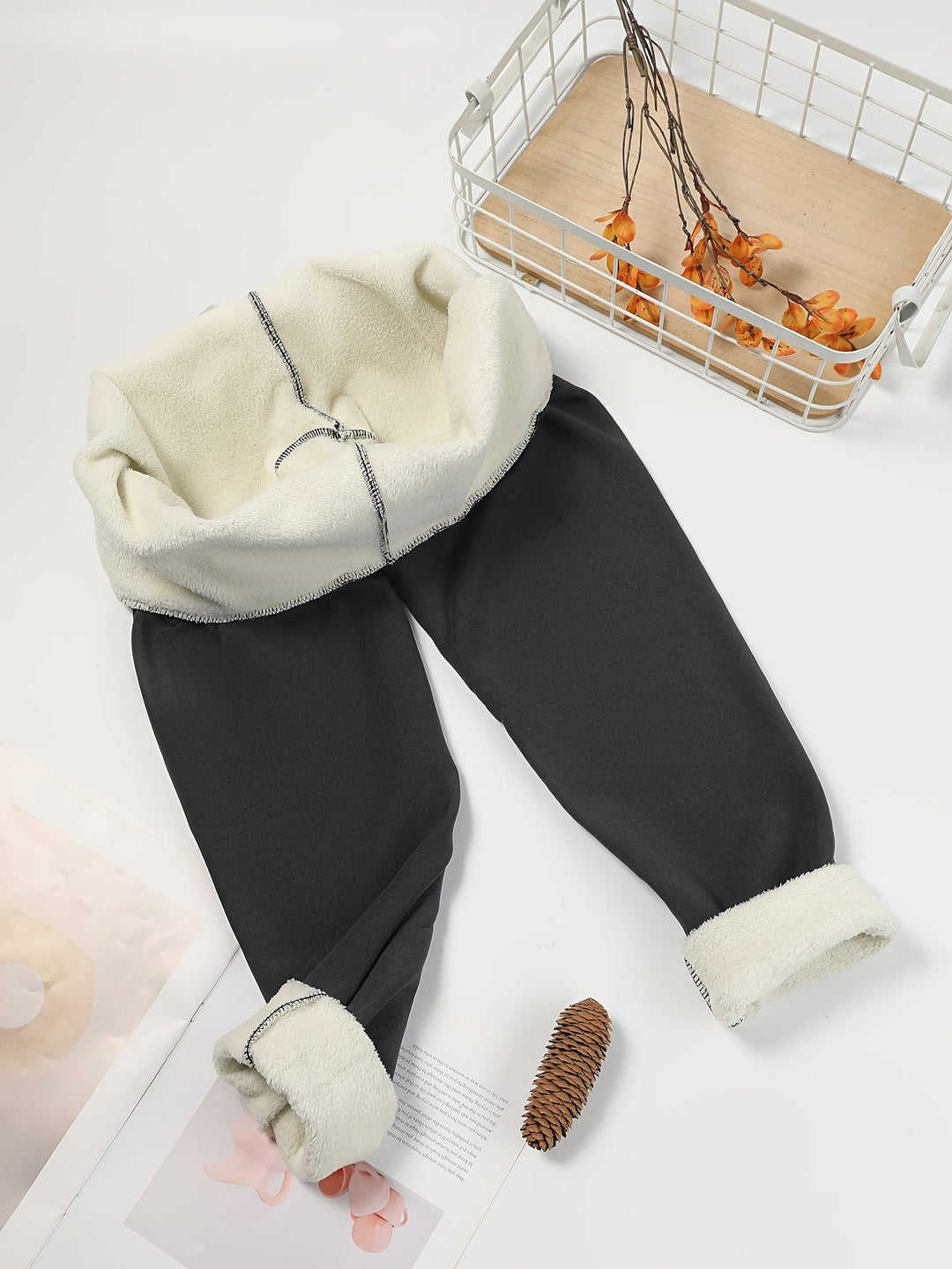 Lorna | Högmidjade Mysiga Vinterleggings