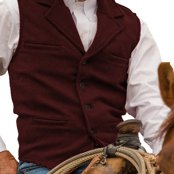 Colton | Heritage Herringbone Västen