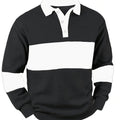 Grayson | Färgblock Långärmad Polo Shirt