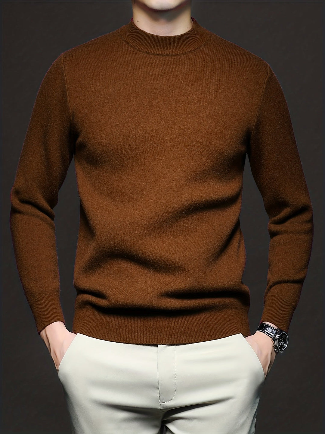 Russell | Fins mock-neck tröja