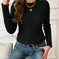Juliana | Klassisk Twist-Knit Tröja