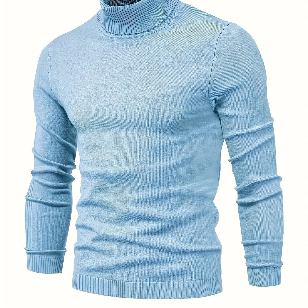 Malcolm | Klassisk Mock-Neck Tröja