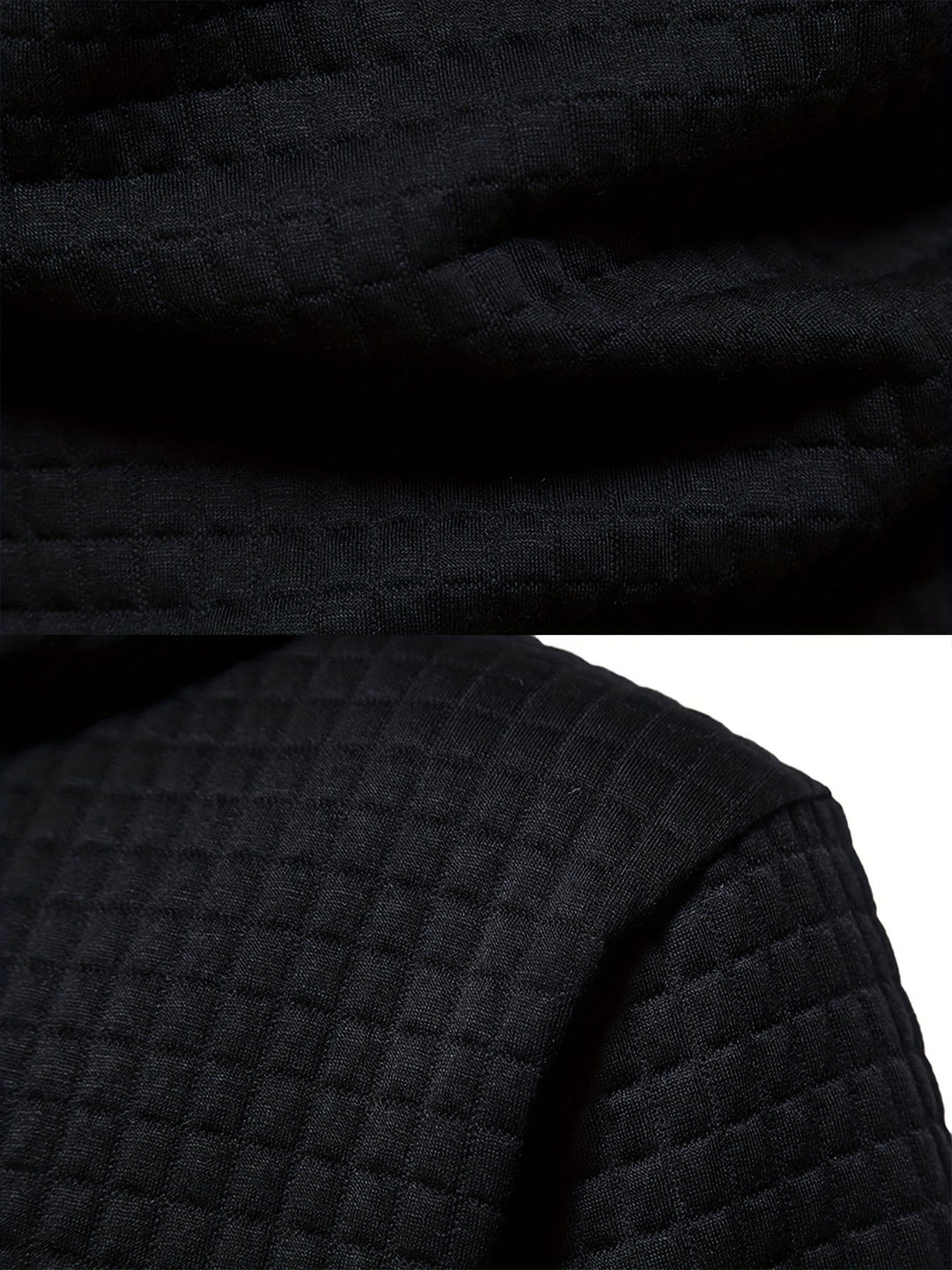 Harrison | Texturerad Pullover Hoodie