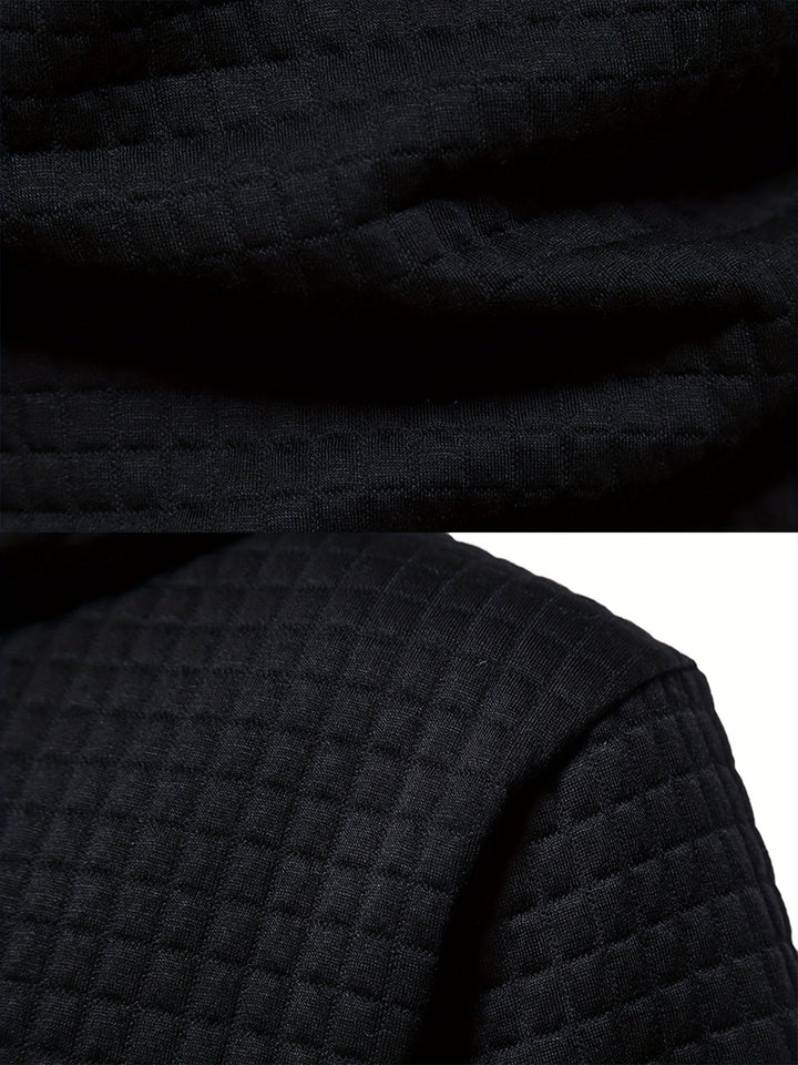 Harrison | Texturerad Pullover Hoodie