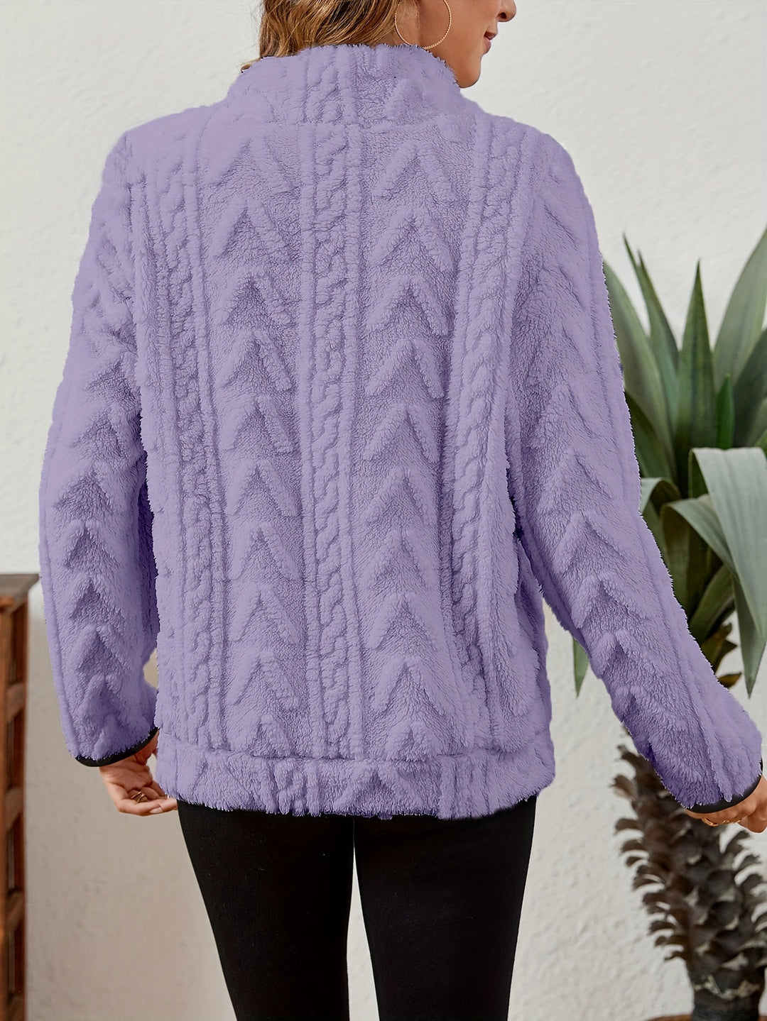 Delilah | Mysig Halv-Zip Tröja