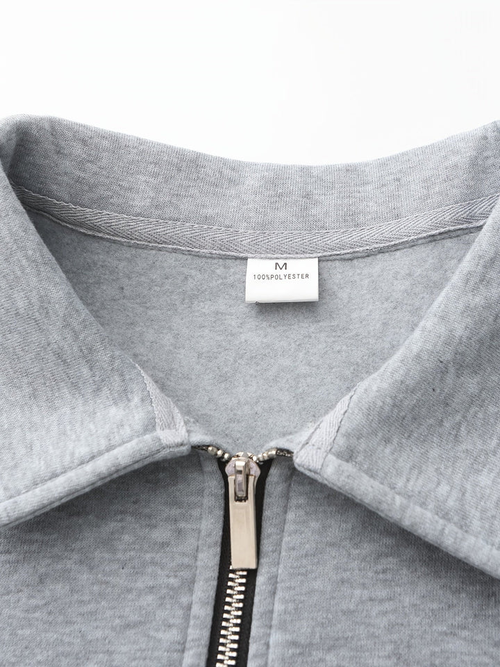 Emmett | Raffinerad Halv-Zip Pullover