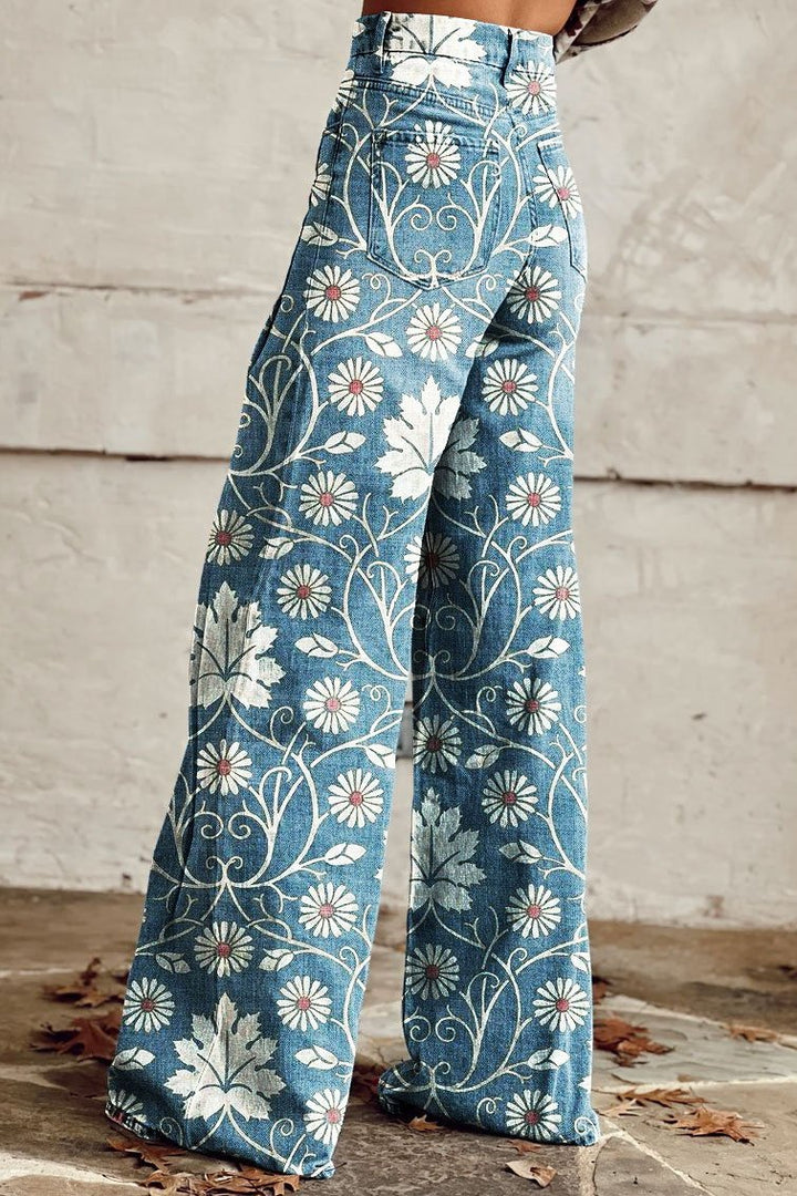 Kathleen | Klassiska Retro Boho Chic Byxor