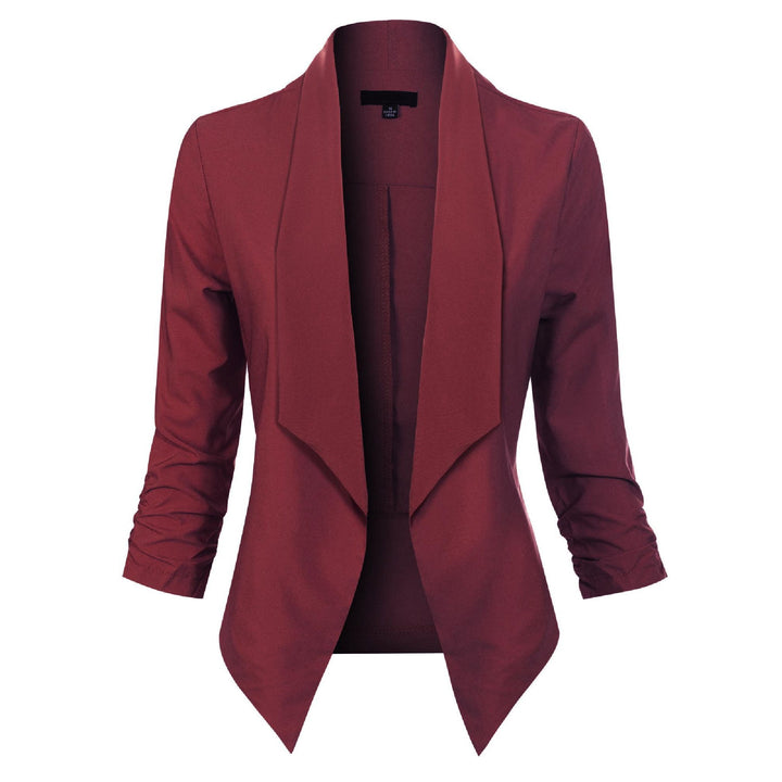 Penelope | Öppen Framskjutande Draperad Blazer