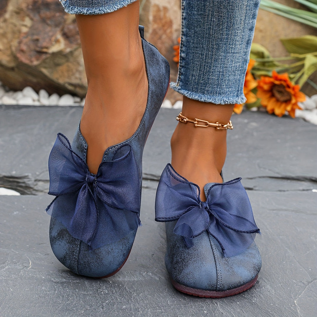 Cecilia | Båge-Accent Slip-On Lågskor