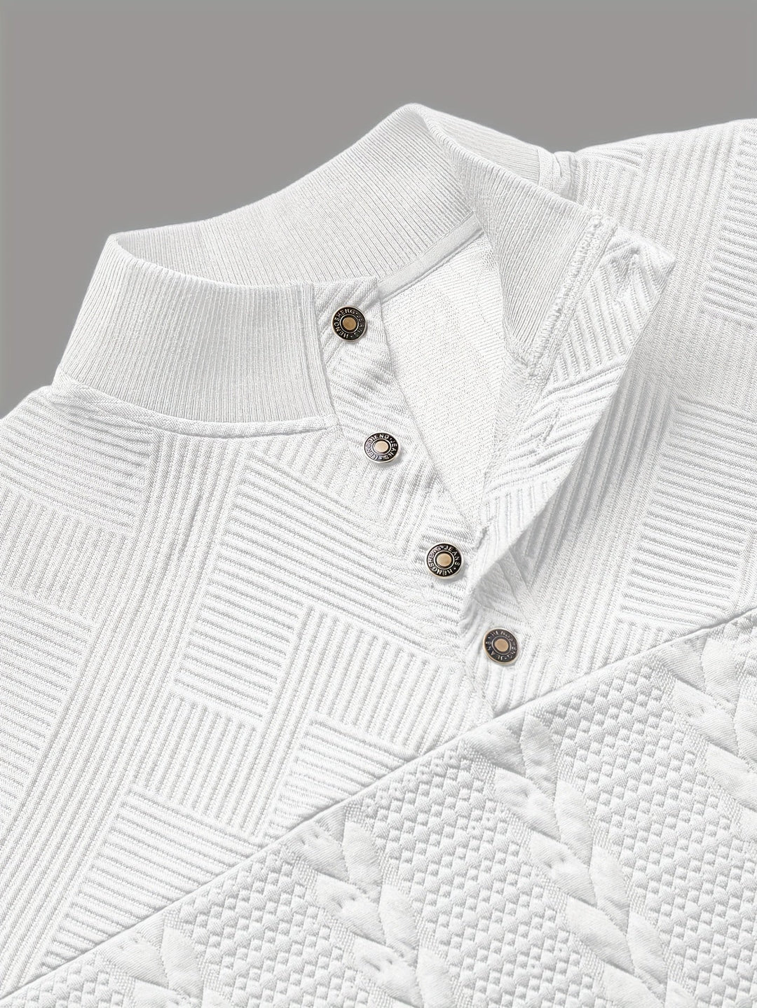 Sterling | Texturerad Ståkrage Pullover