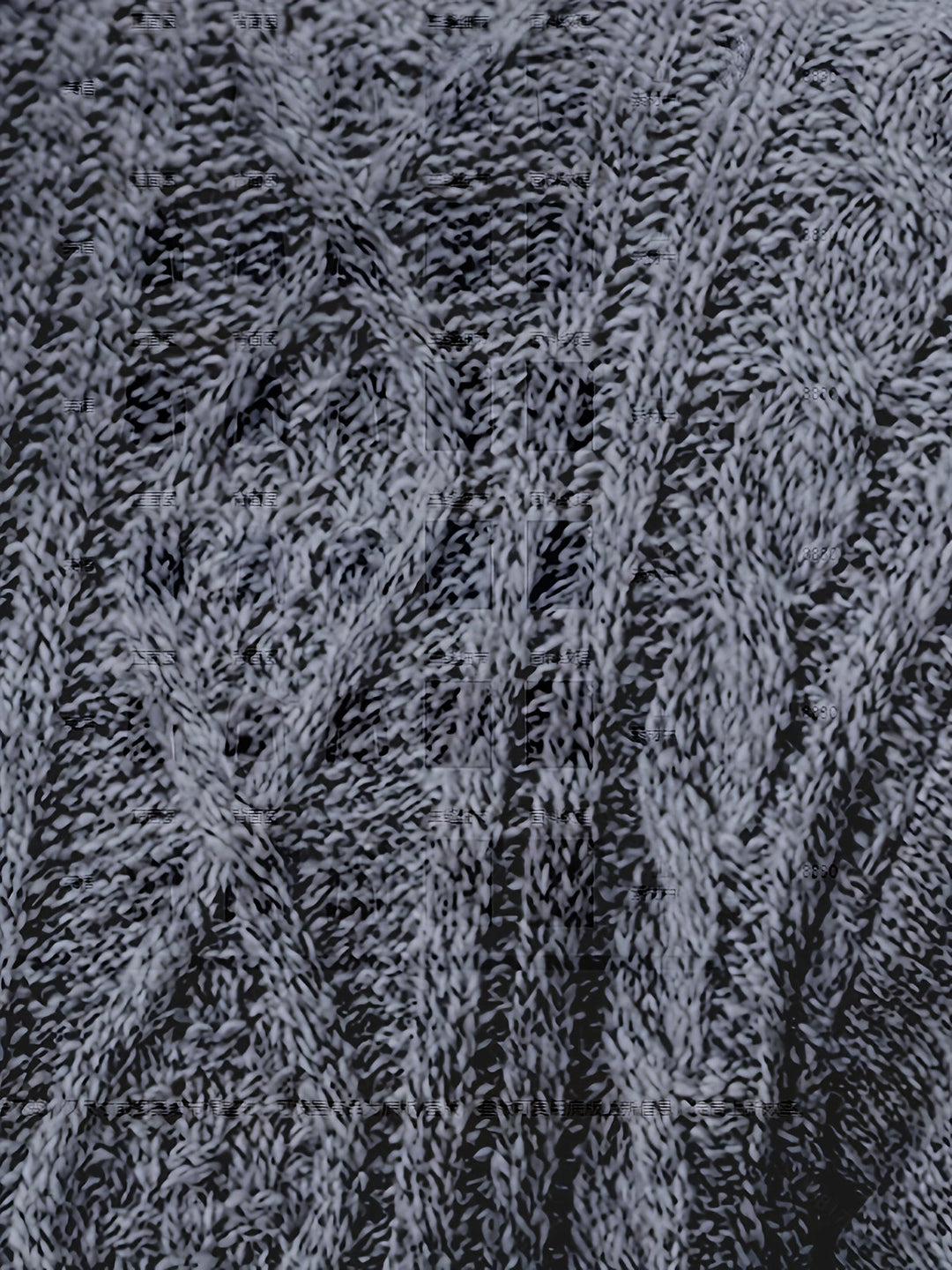 Walter | Texturerad Heldragkedja Cardigan