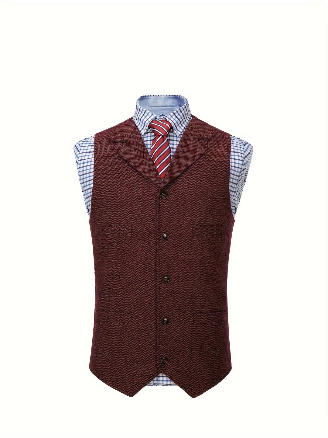 Colton | Heritage Herringbone Västen