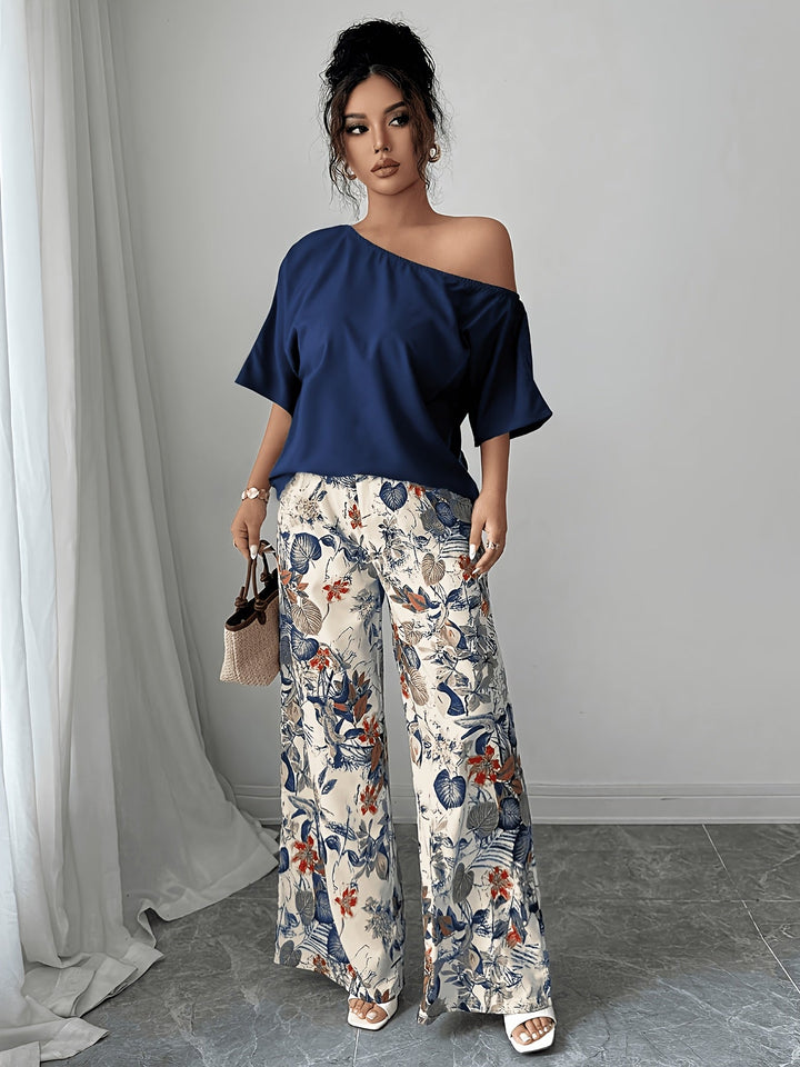 Estella | Off-Shoulder Tvådelat Set