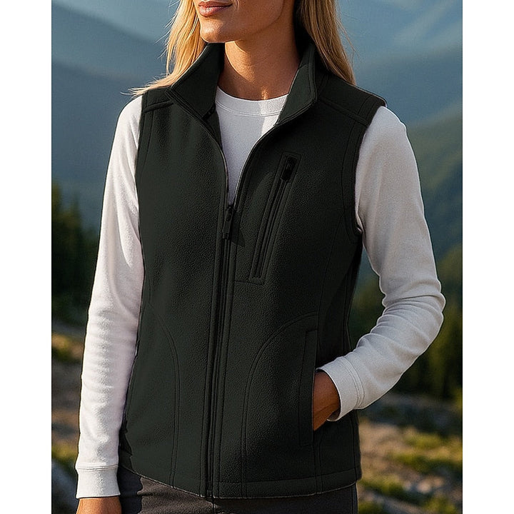 Gillian | Mysig Zip-Up Väst