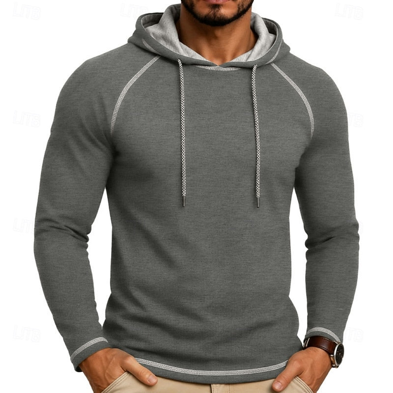 Wyatt | Klassisk Hoodie med Dragsko