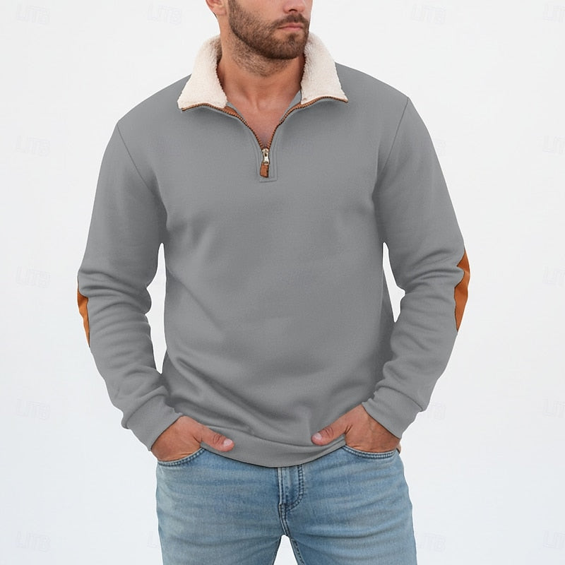 Sawyer | Stående Krage Halvdraget Pullover
