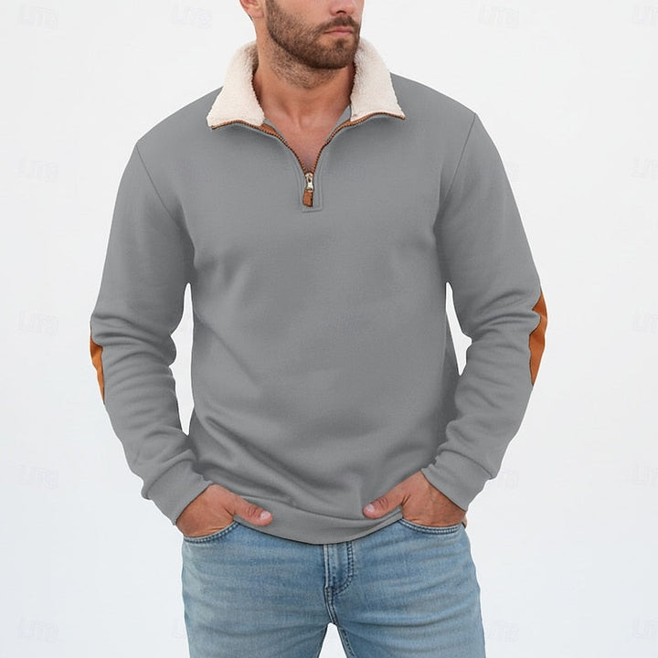 Sawyer | Stående Krage Halvdraget Pullover