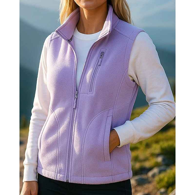 Gillian | Mysig Zip-Up Väst