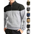 Braxton | Texturerad Quarter-Zip Sweatshirt