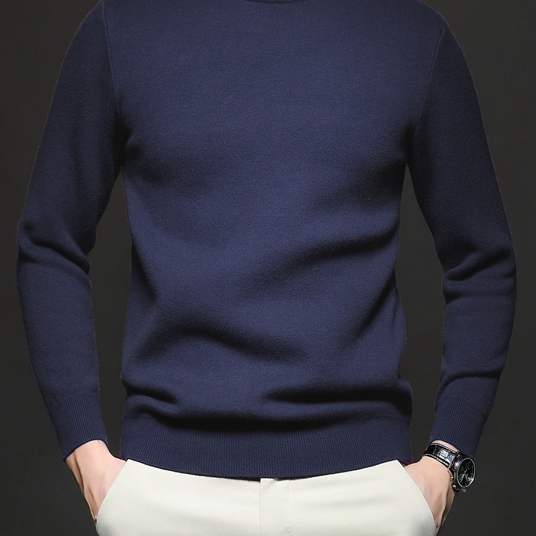 Everett | Raffinerad Höghalssweater
