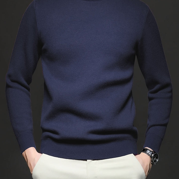 Everett | Raffinerad Höghalssweater
