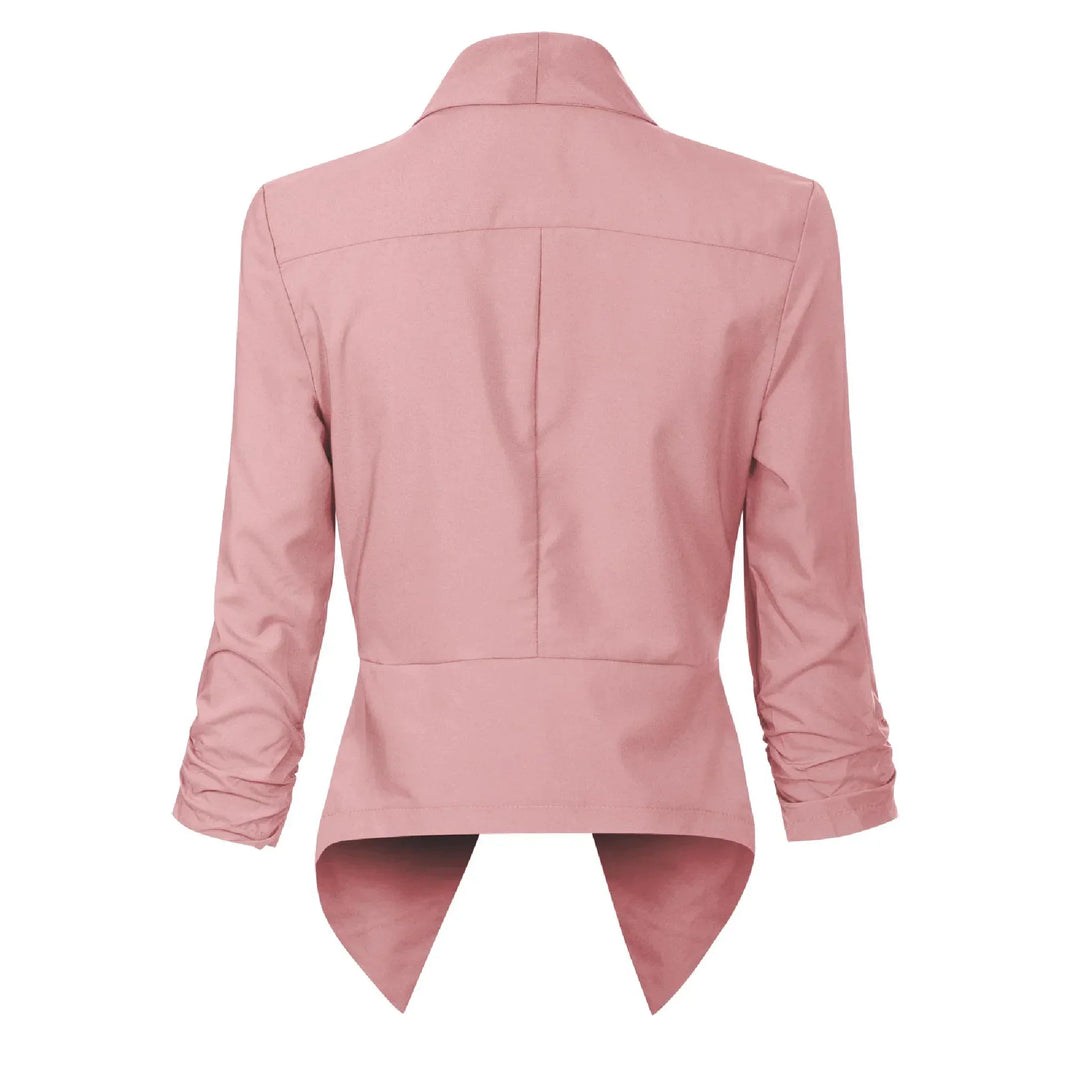 Penelope | Öppen Framskjutande Draperad Blazer