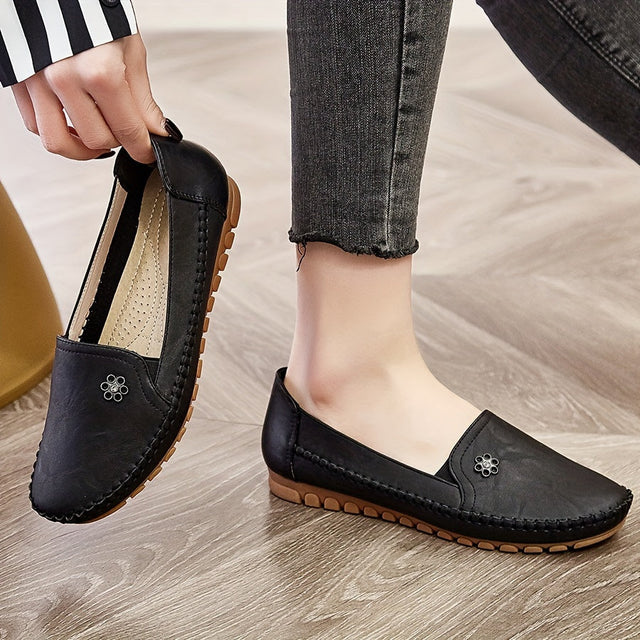 Charlene | Mjuka Slip-On Loafers
