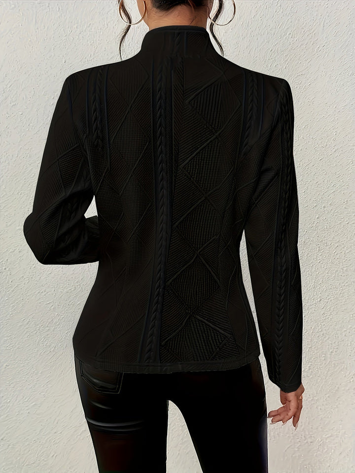 Whitney | Midjeformande Texturerad Blazer