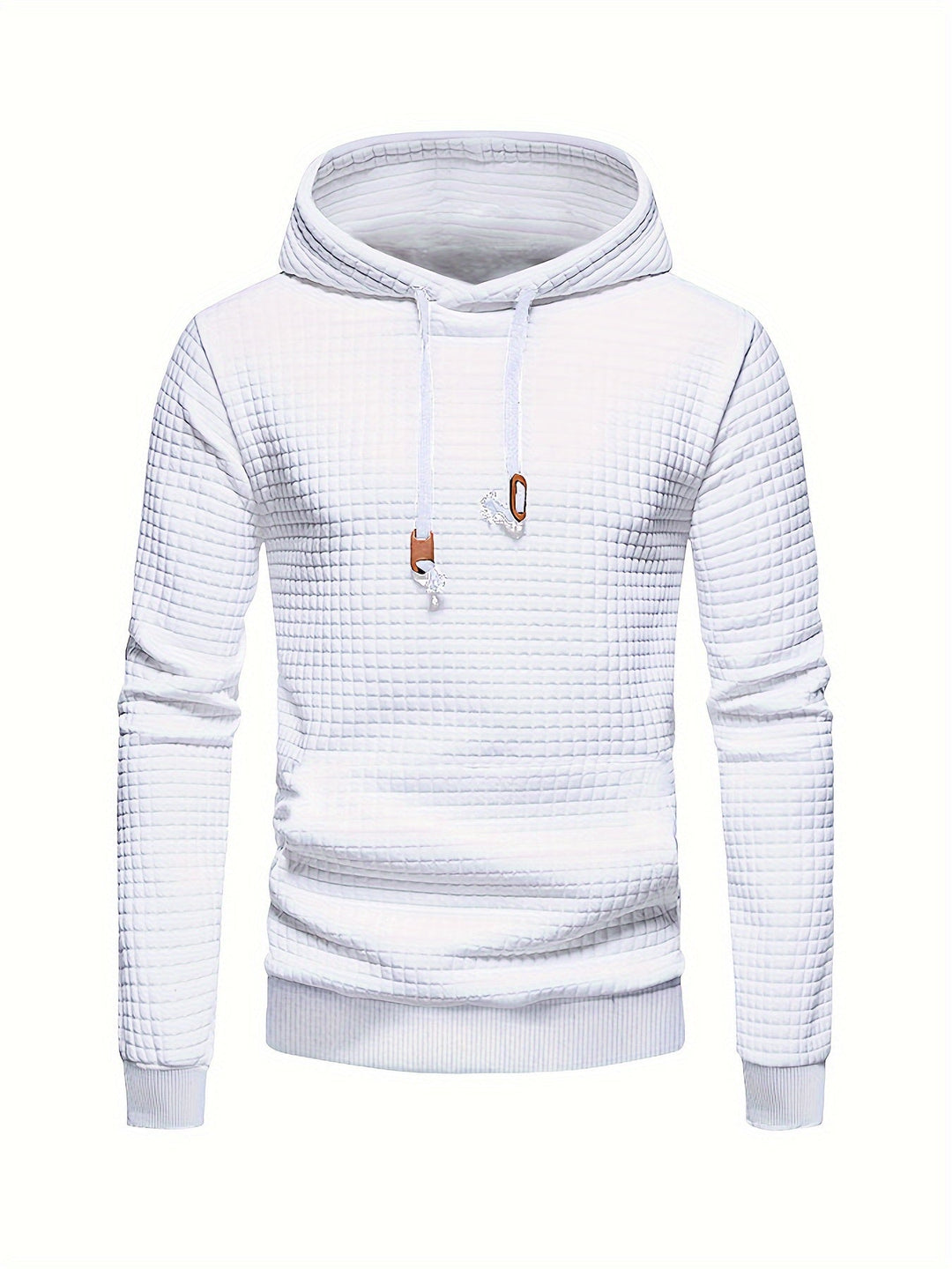 Garrison | Texturerad Huva Pullover Hoodie