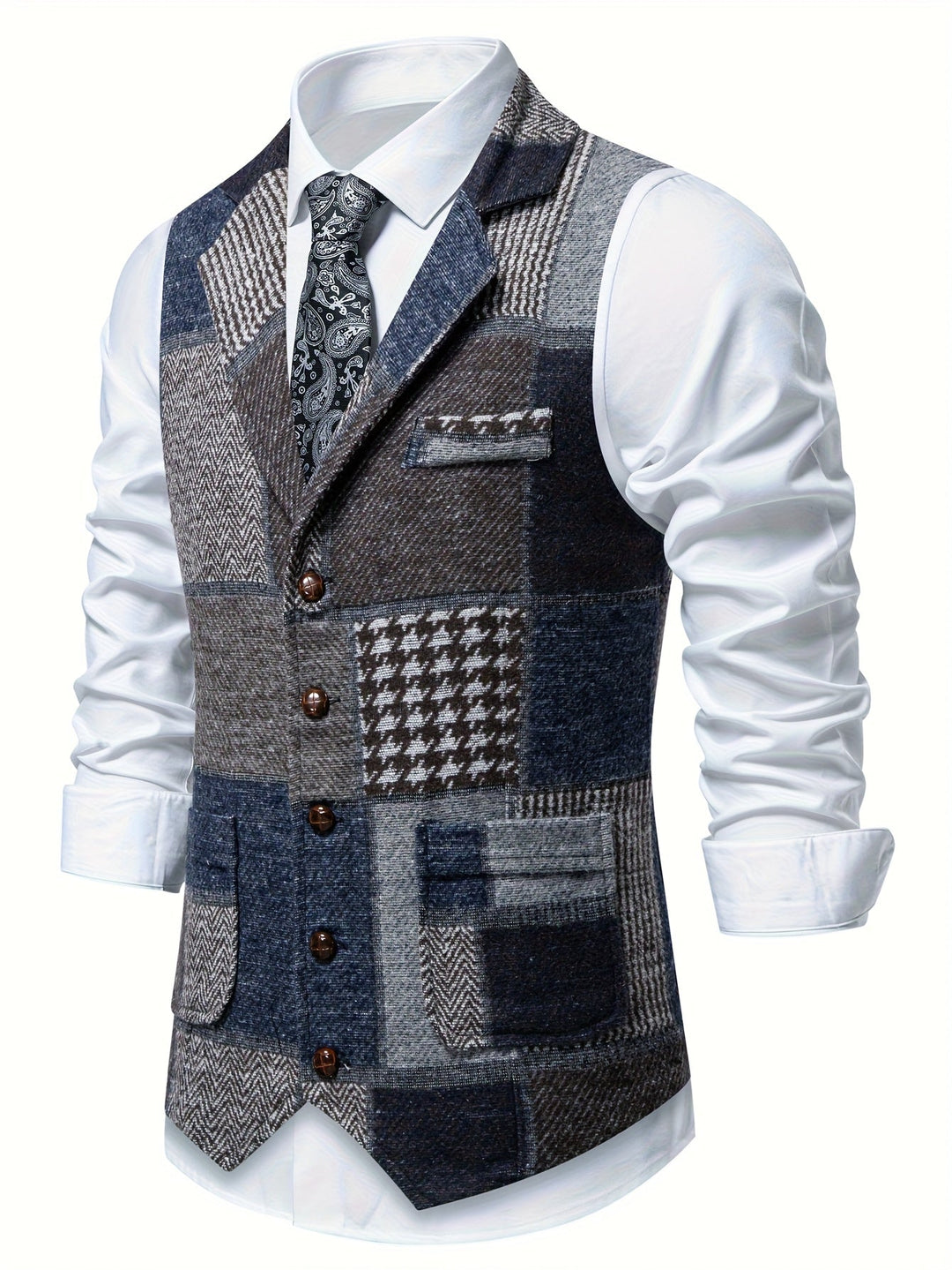 Tobias | Patchwork Skräddarsydd Västar