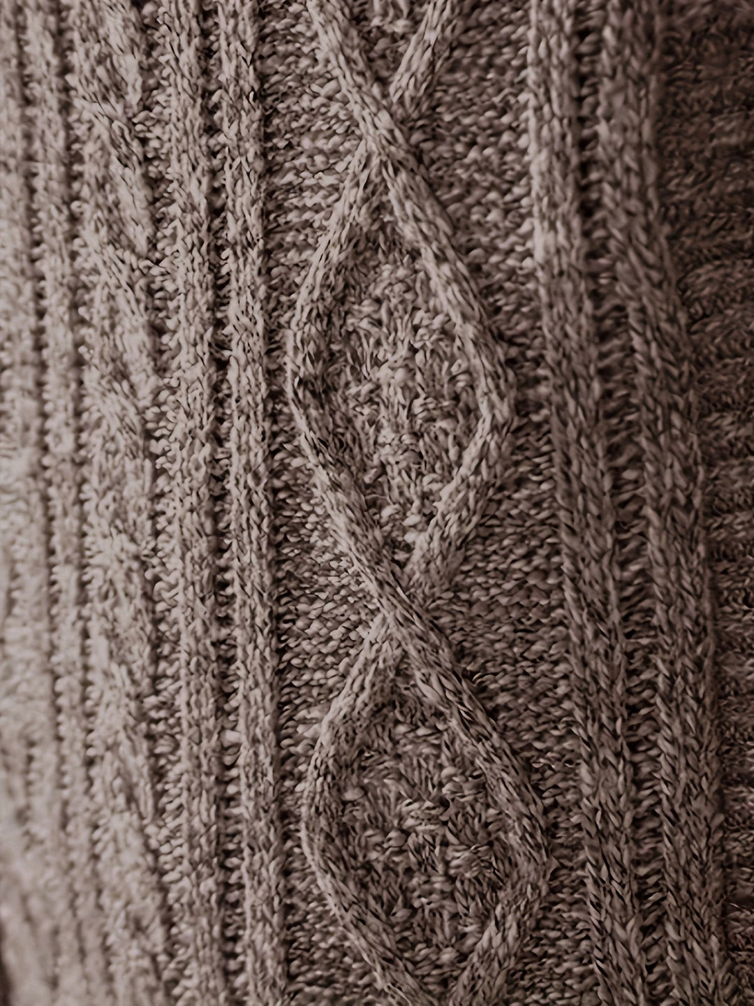 Walter | Texturerad Heldragkedja Cardigan