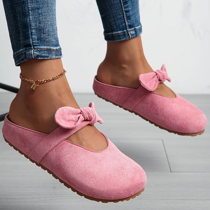Whitney | Mjuk Båge Slip-On Mules