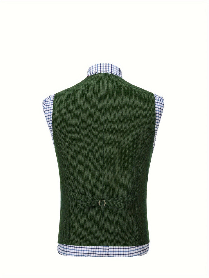 Colton | Heritage Herringbone Västen