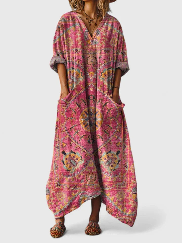 Aurora | Elegant Oversize Fickklänning