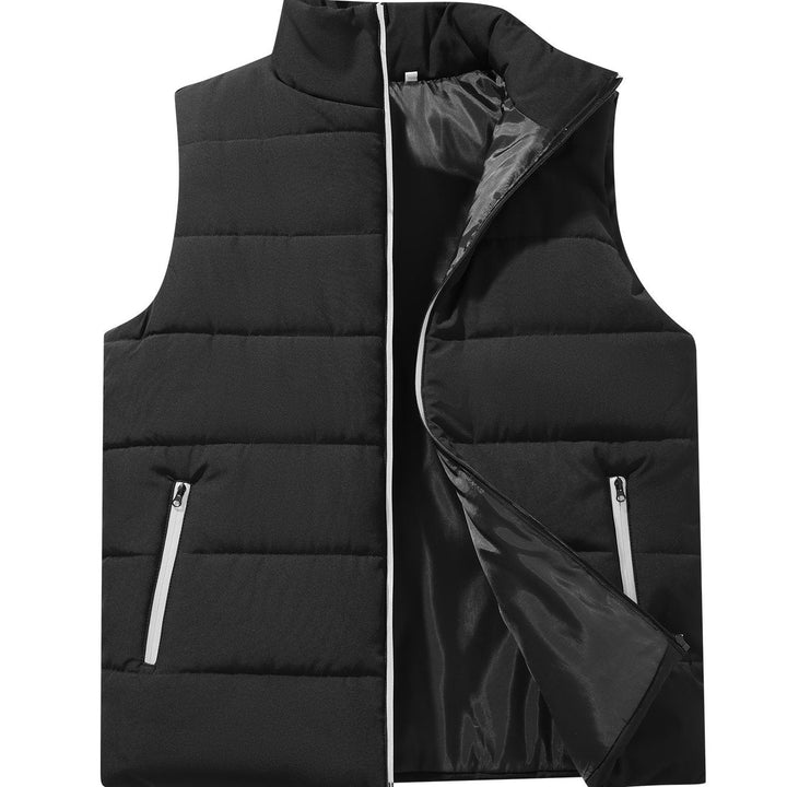 Calvin | Vadderad Zip-Up Västar
