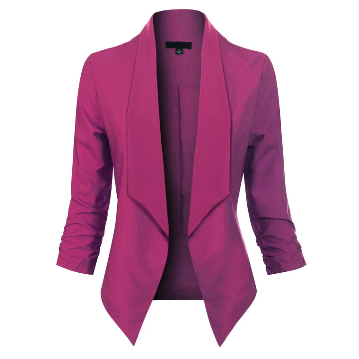 Penelope | Öppen Framskjutande Draperad Blazer
