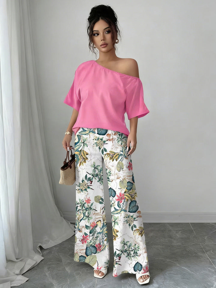 Estella | Off-Shoulder Tvådelat Set