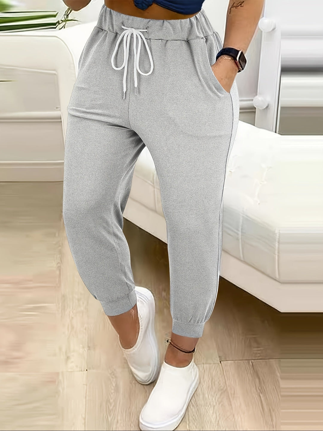 Daphne | Tapered Drawstring Joggers