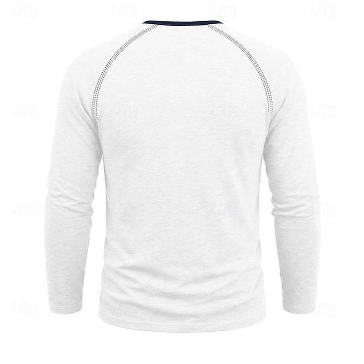 Owen | Klassisk Button Henley Skjorta