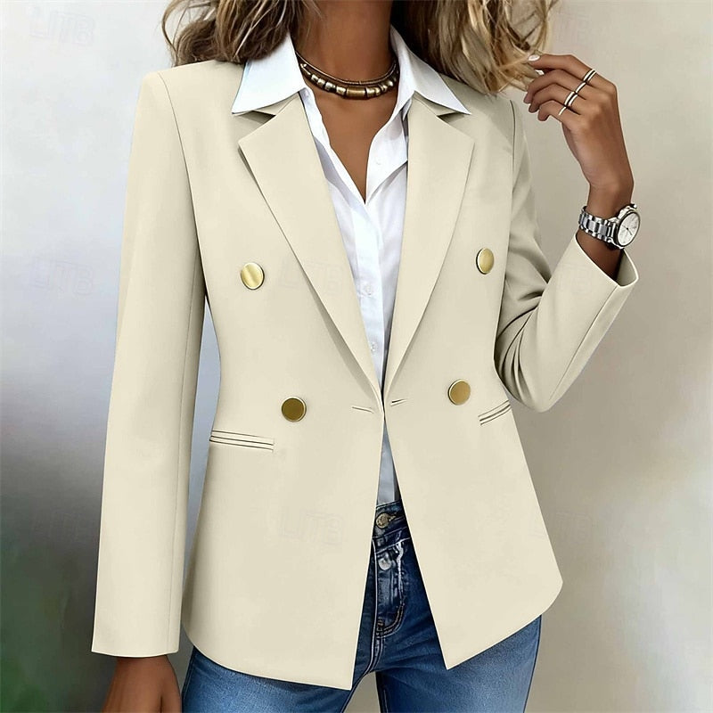 Isabelle | Skräddarsydd dubbelknäppt blazer