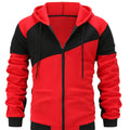 Bryce | Färgblock Zip-Up Huva Jacka