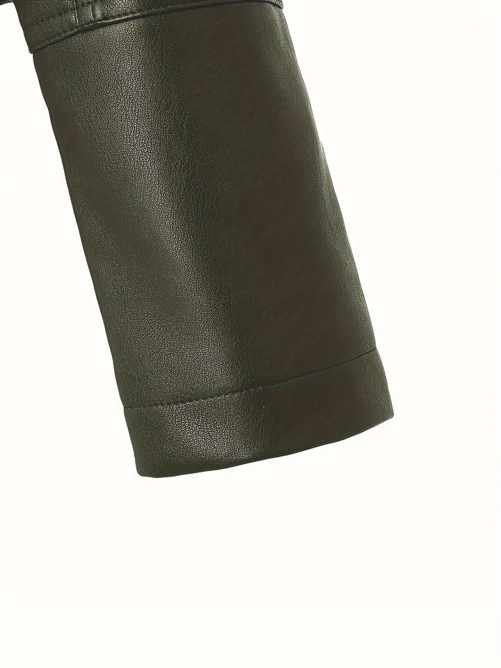 Mabel | Skulpterad Zip-Front Motojacka