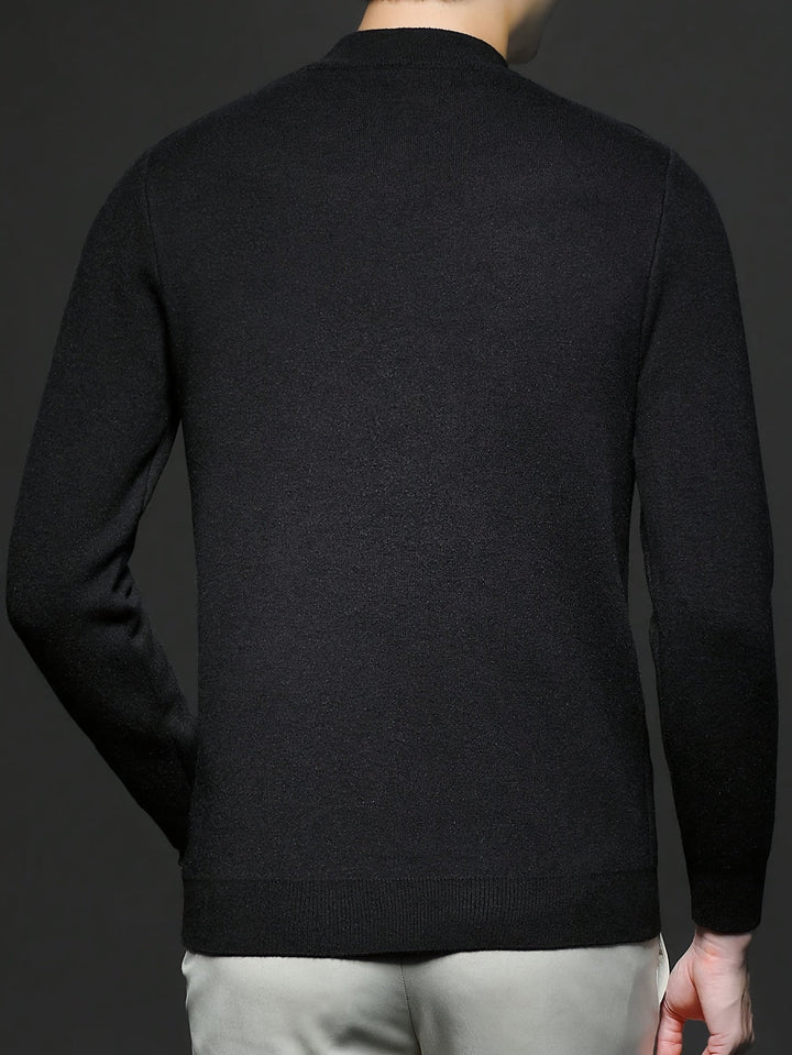 Everett | Raffinerad Höghalssweater
