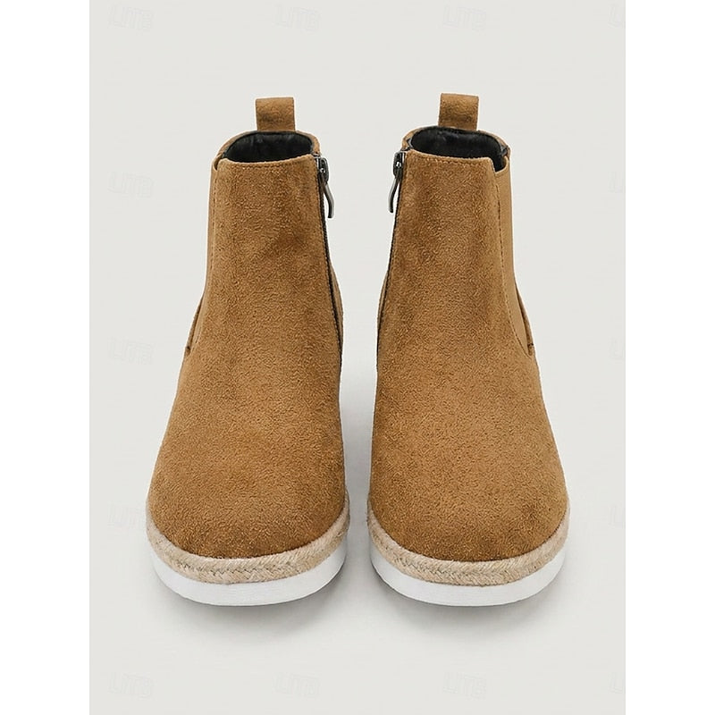 Vera | Mysiga Wedge Ankelskor