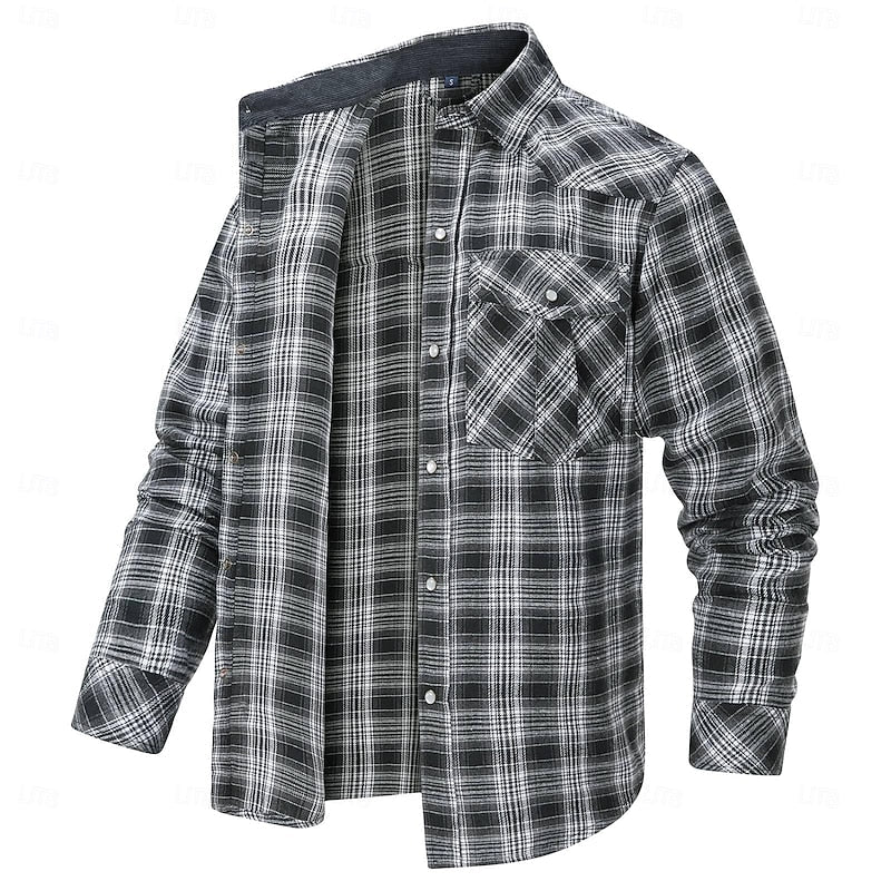 Rory | Robust Rutigt Overshirt