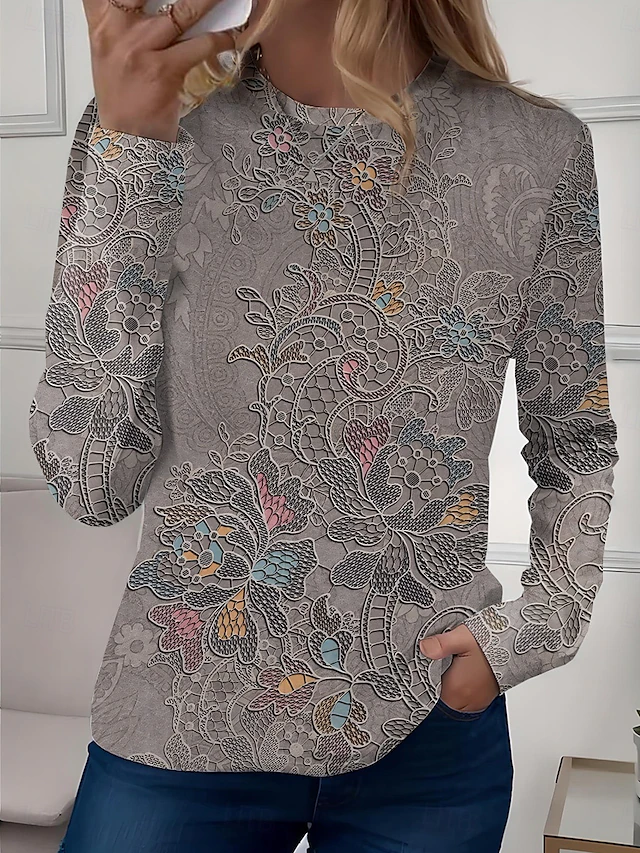 Gwyneth | Konstnärlig långärmad tunika